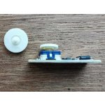 Stmívač pro LED pásky 12/24V do ALU profilu, tlačítkový, sada s 2 hmatníky