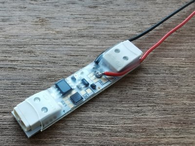 Stmívač pro LED pásky 12/24V, modul pro externí tlačítko