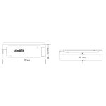 Přijímač dimLED PR 1KRF